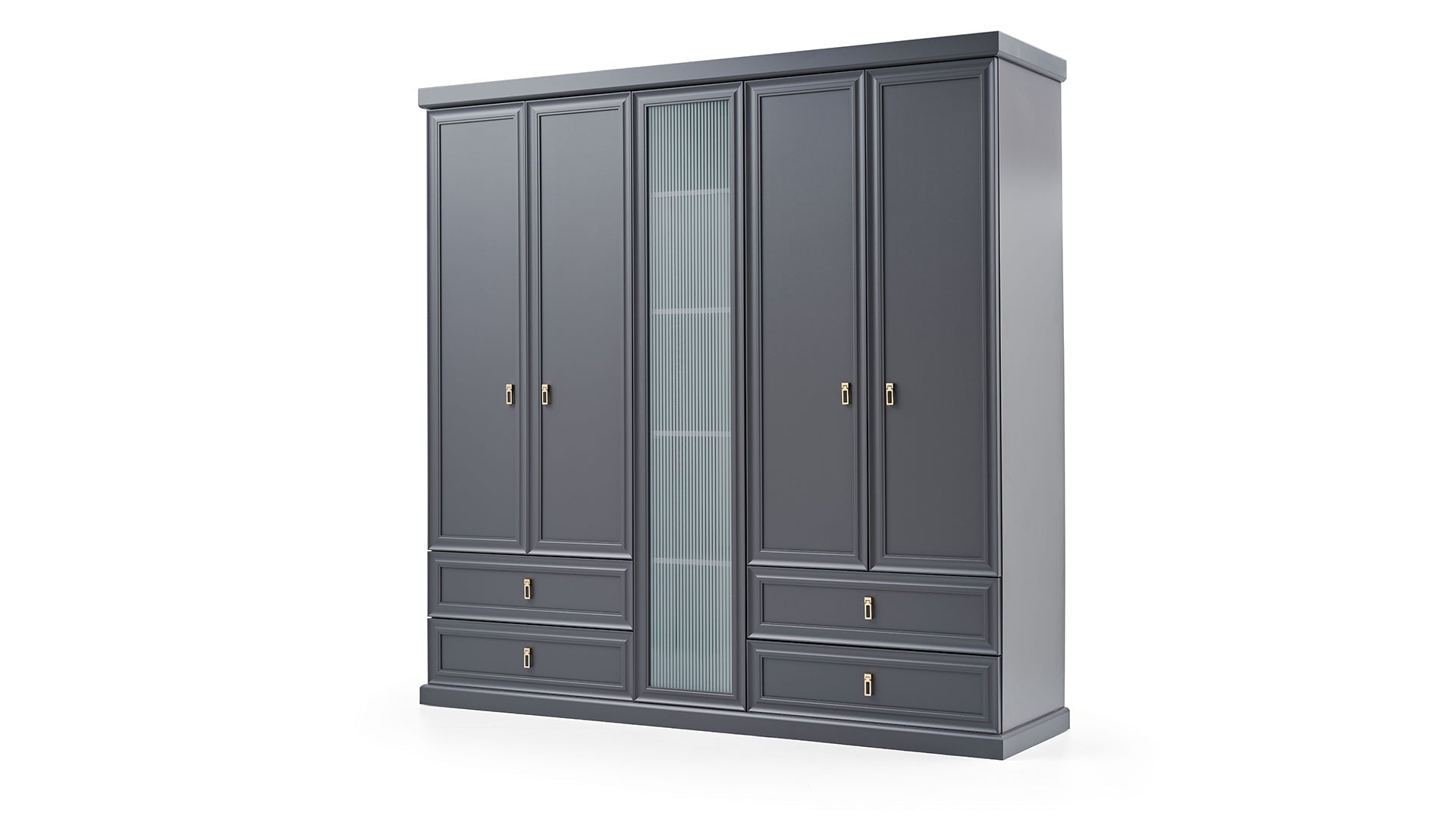 Lorenta 5 Door Wardrobe