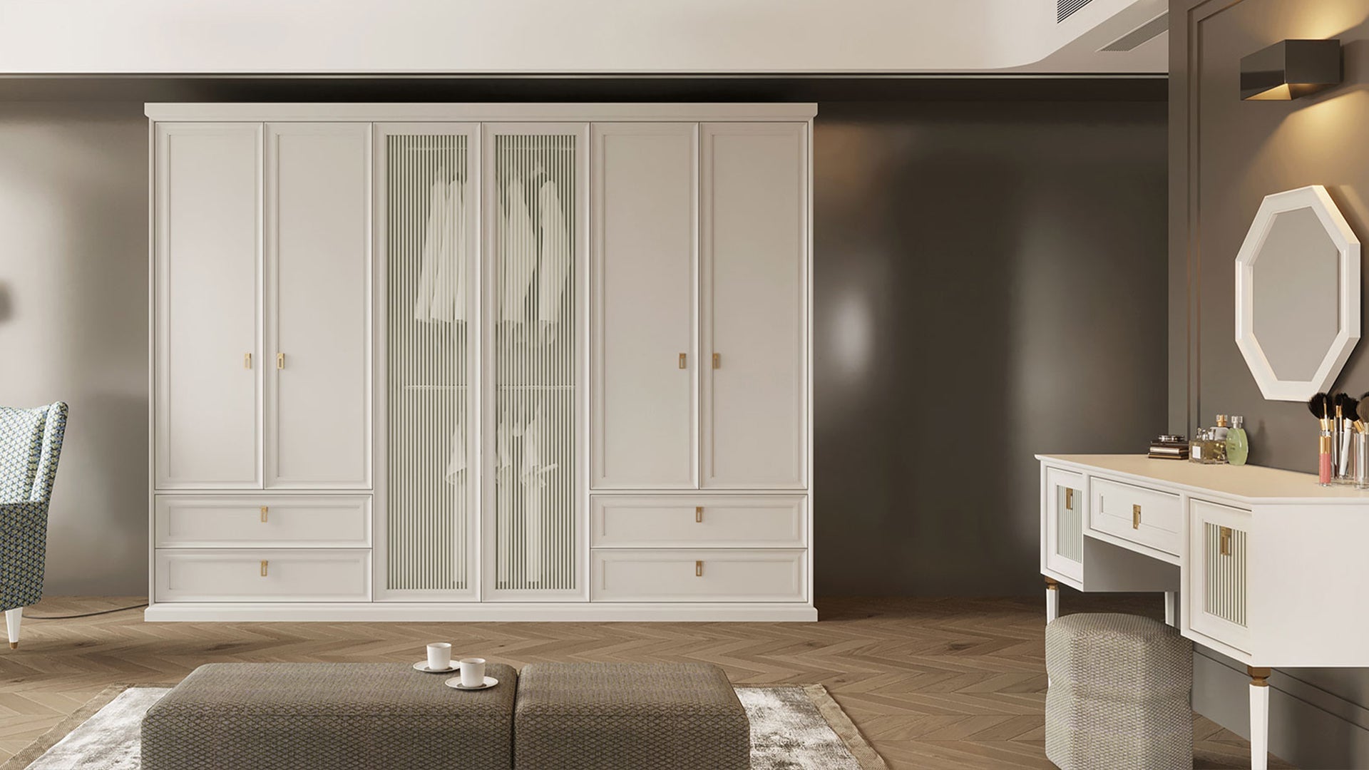 Lorenta Dacras Jasmin 6 Door Wardrobe