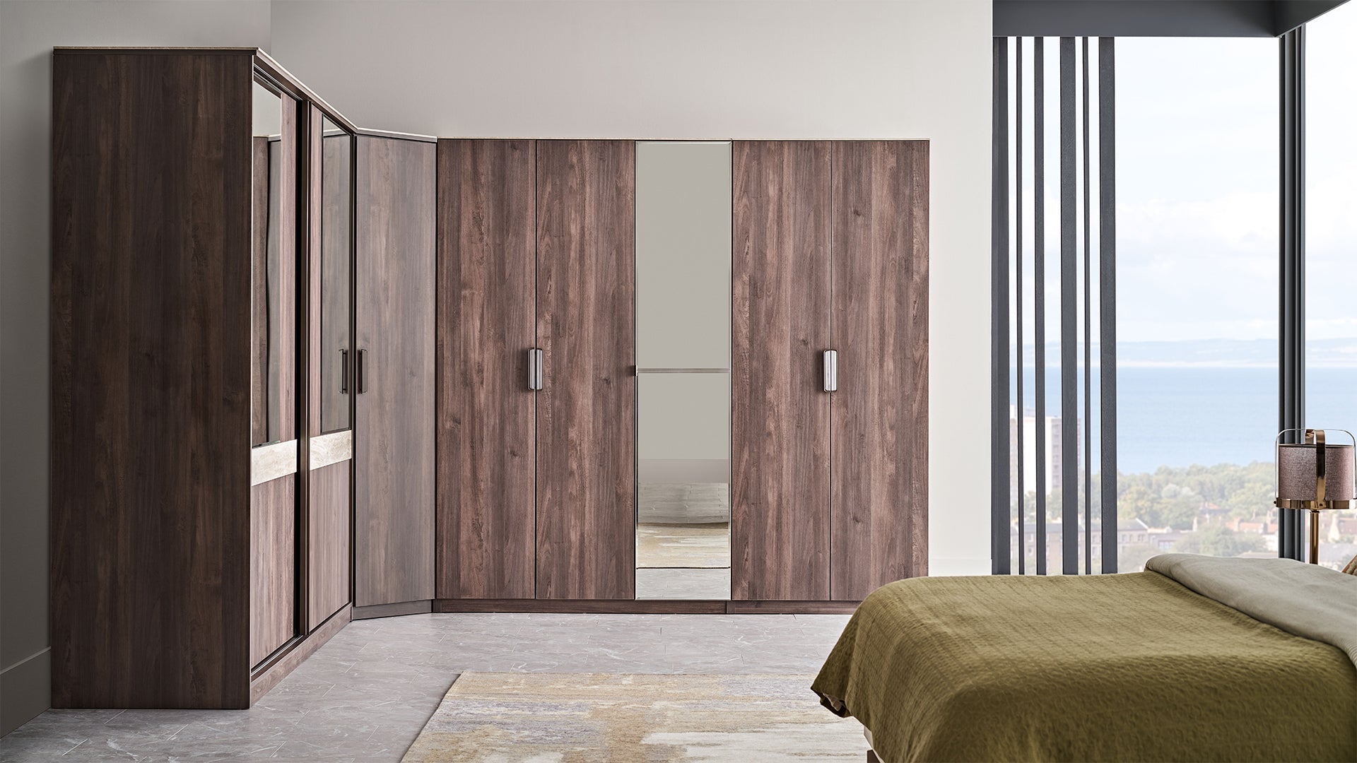 Piero 3 Door Wardrobe