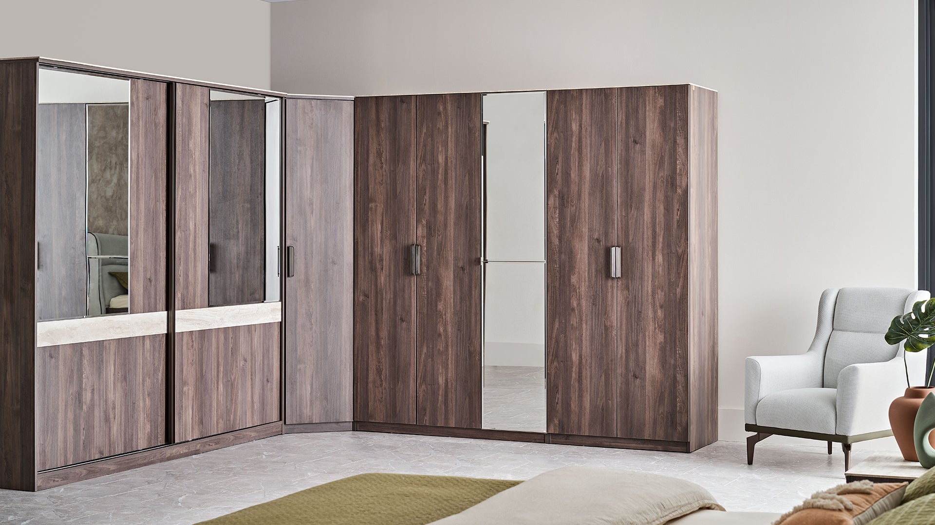 Piero Corner Wardrobe
