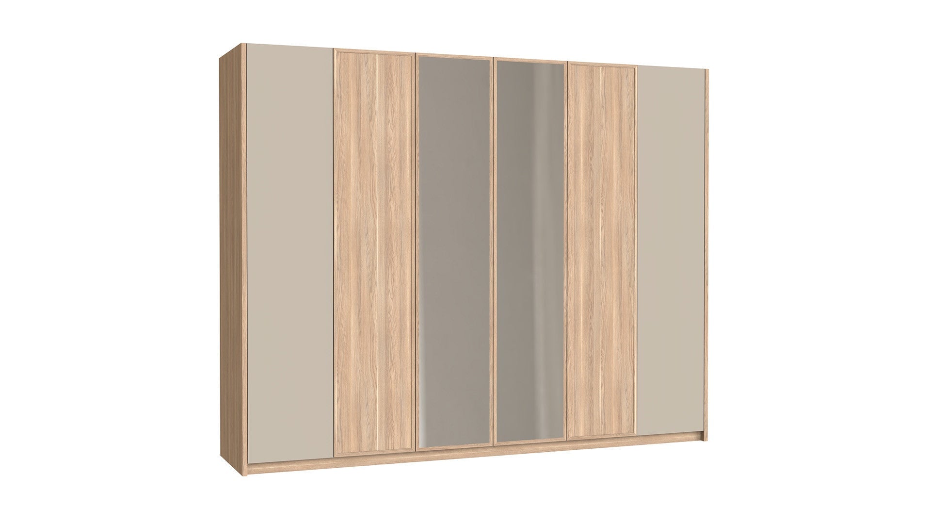 Frame 6 Doors Wardrobe