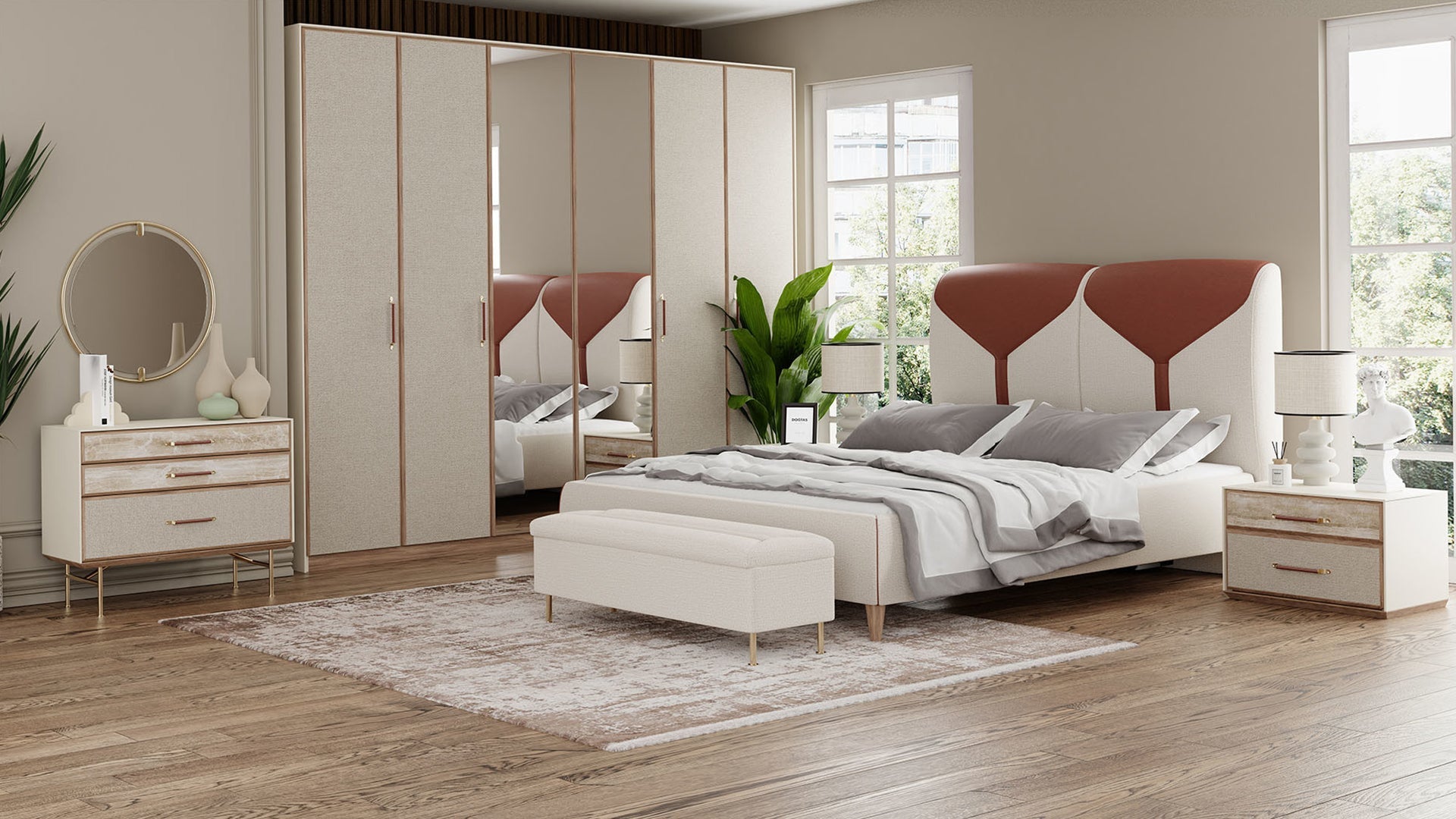 Brita 6 Door Wardrobe Eco