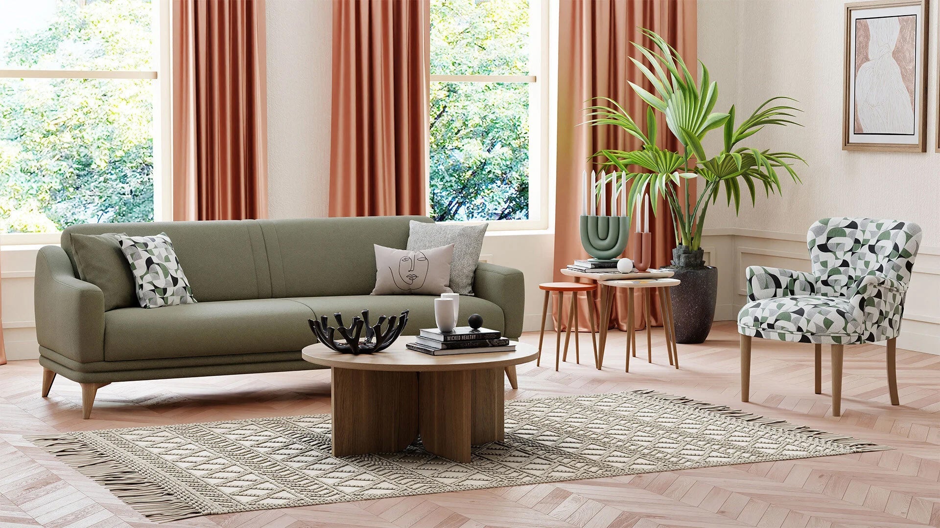 Frame 3 Seater Sofa