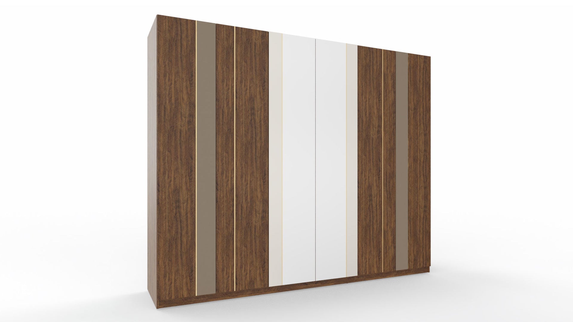 Likya 6 Door Wardrobe