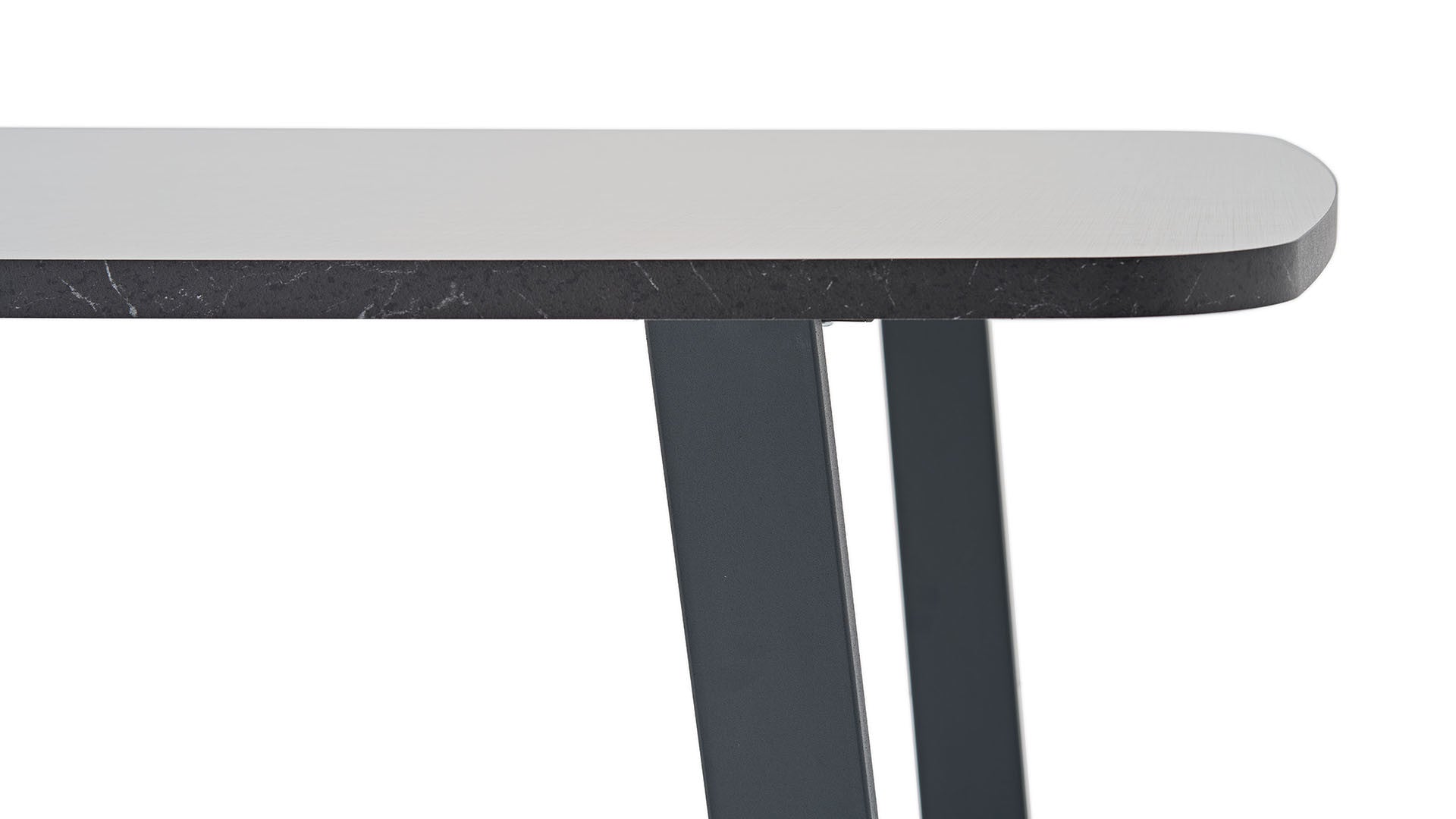 Arora Fixed Dining Table Metal Leg 190x100 cm