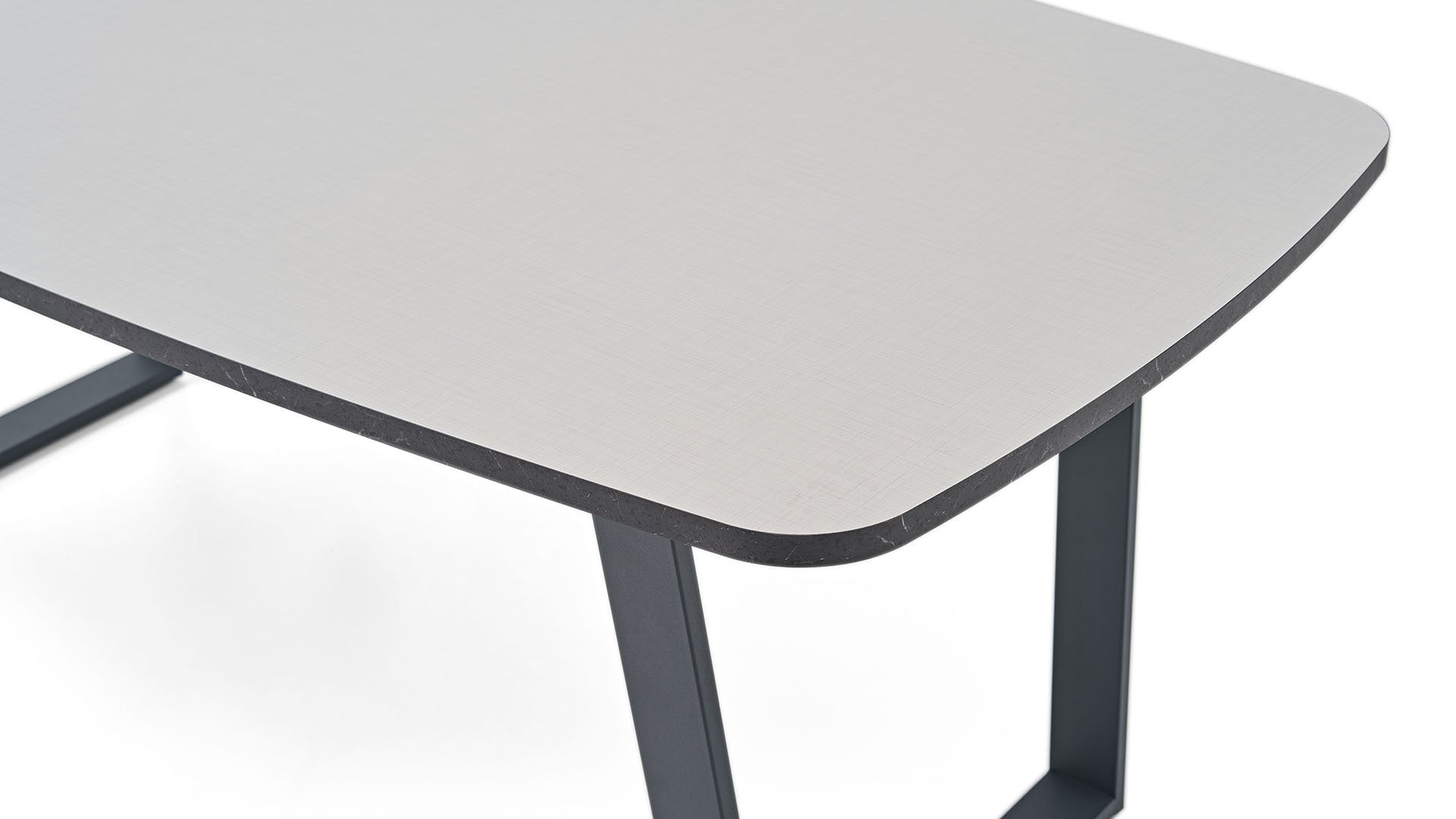 Arora Fixed Dining Table Metal Leg 190x100 cm