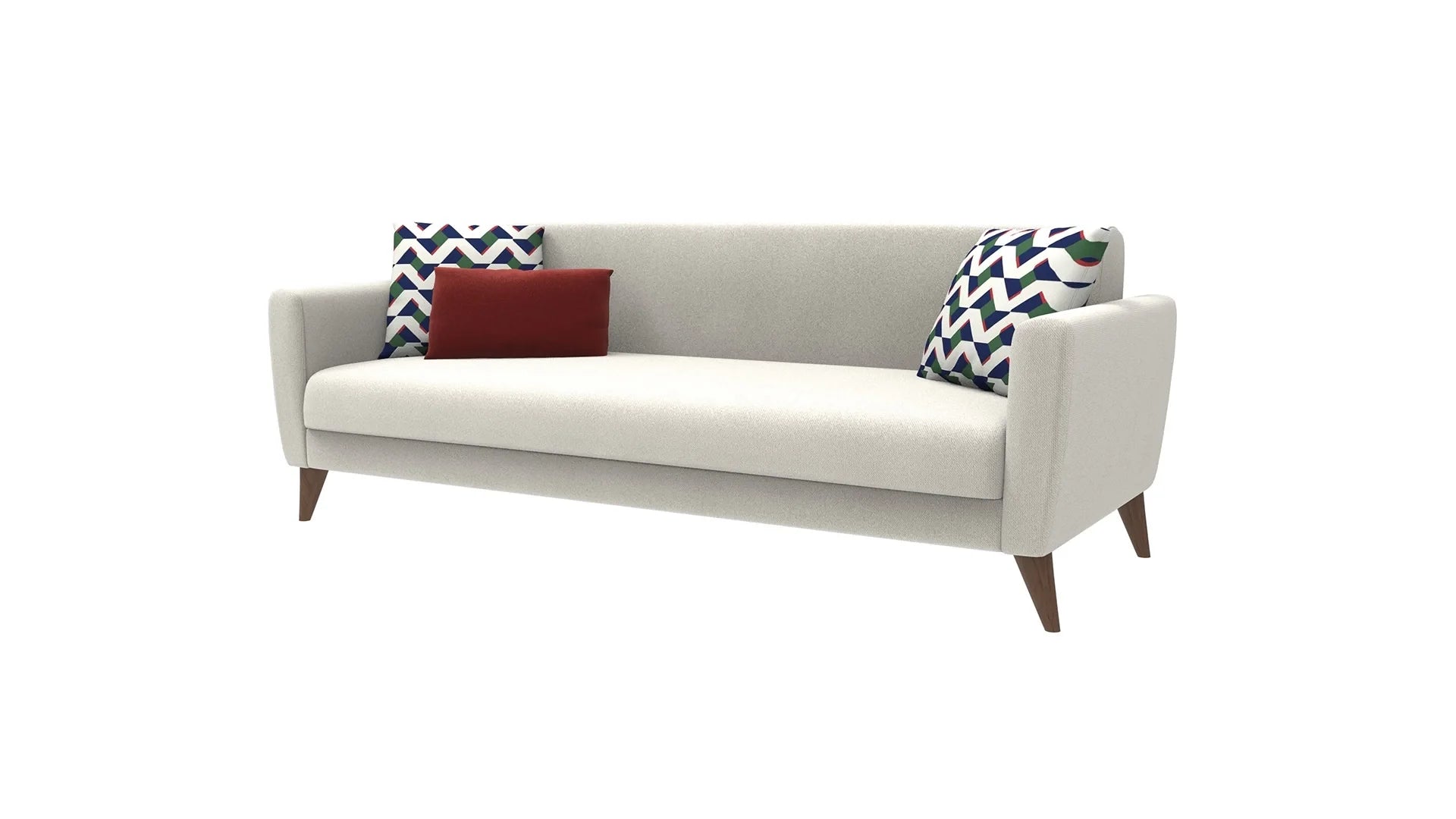 Mona Line Three-Seater Sofa