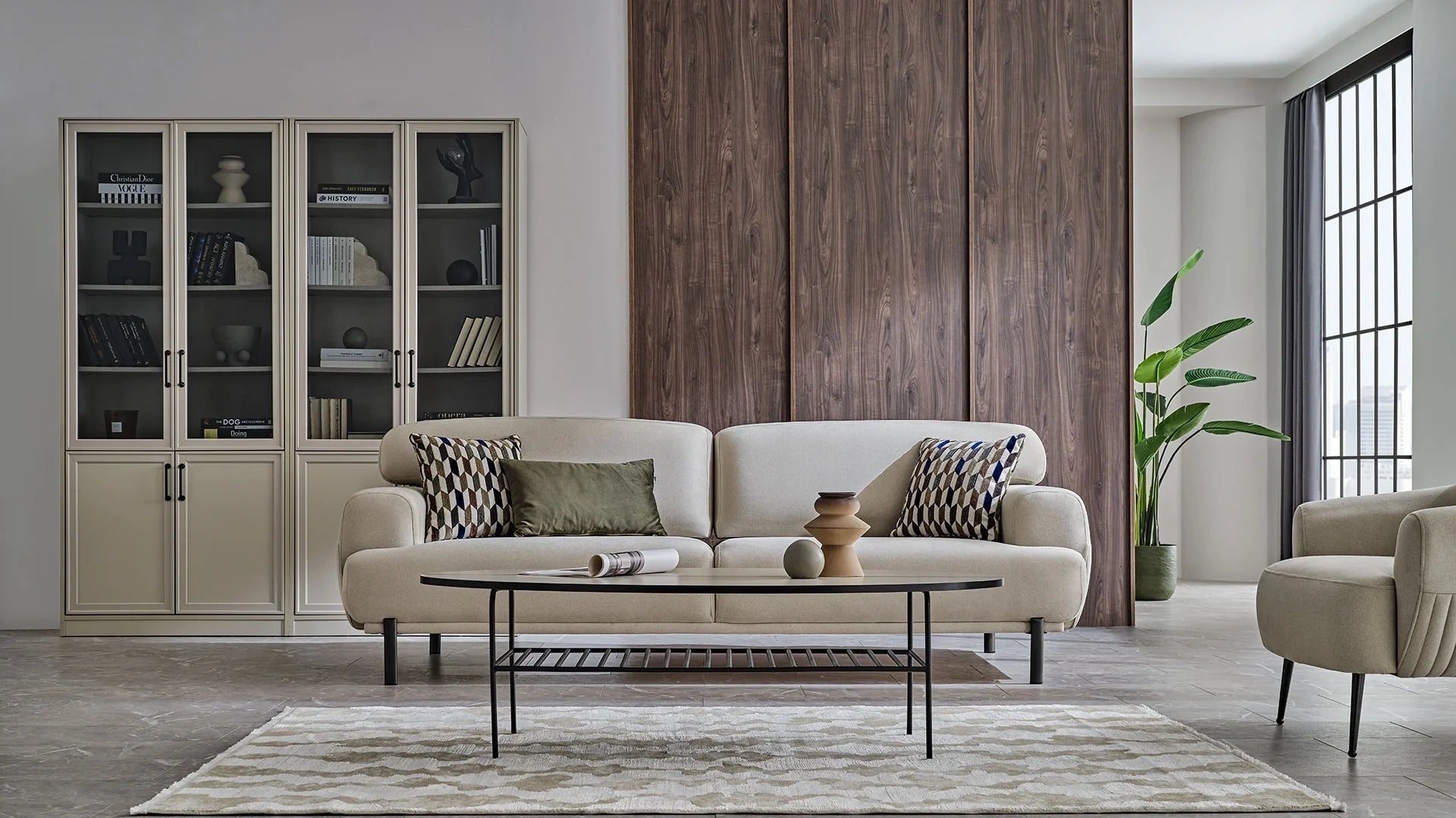 Bend Three- Seater Sofa