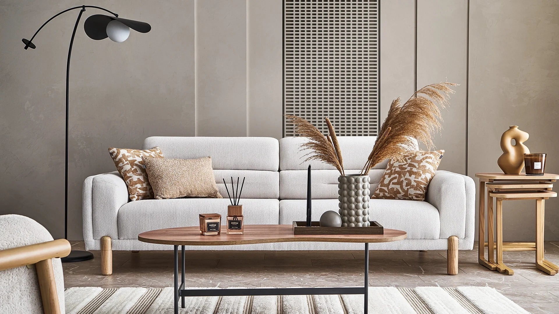 Legna Three-seater Sofa Bed