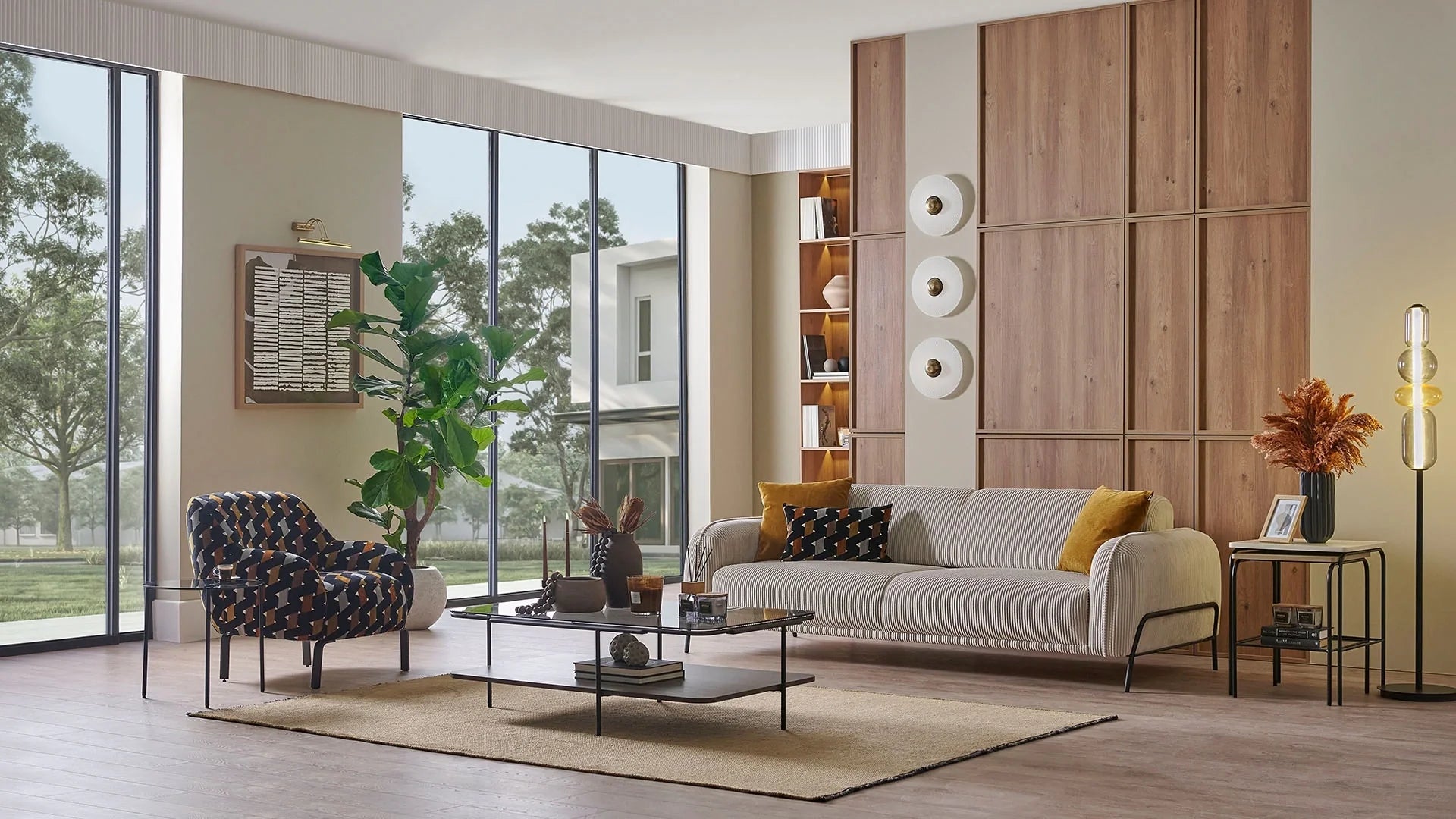 Lea Three Seat Sofa Bed