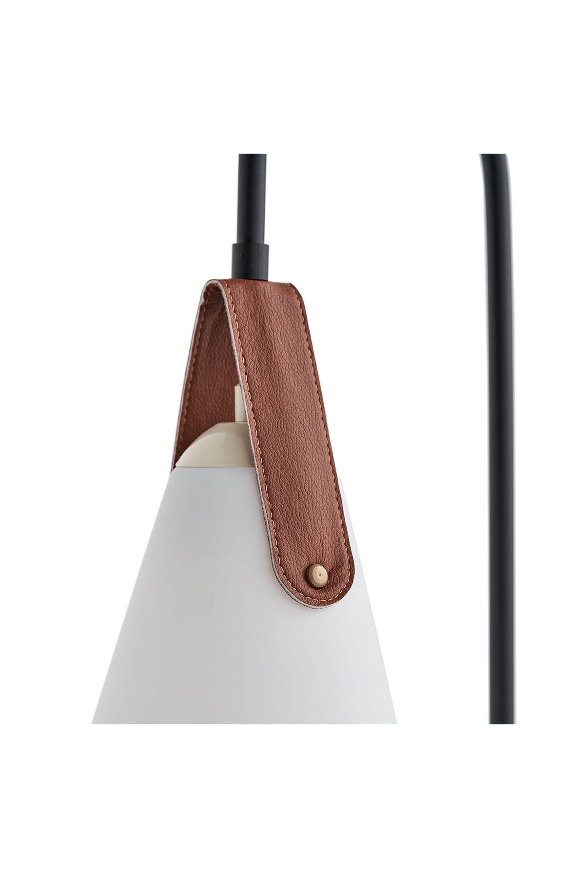 Leather Lampshade