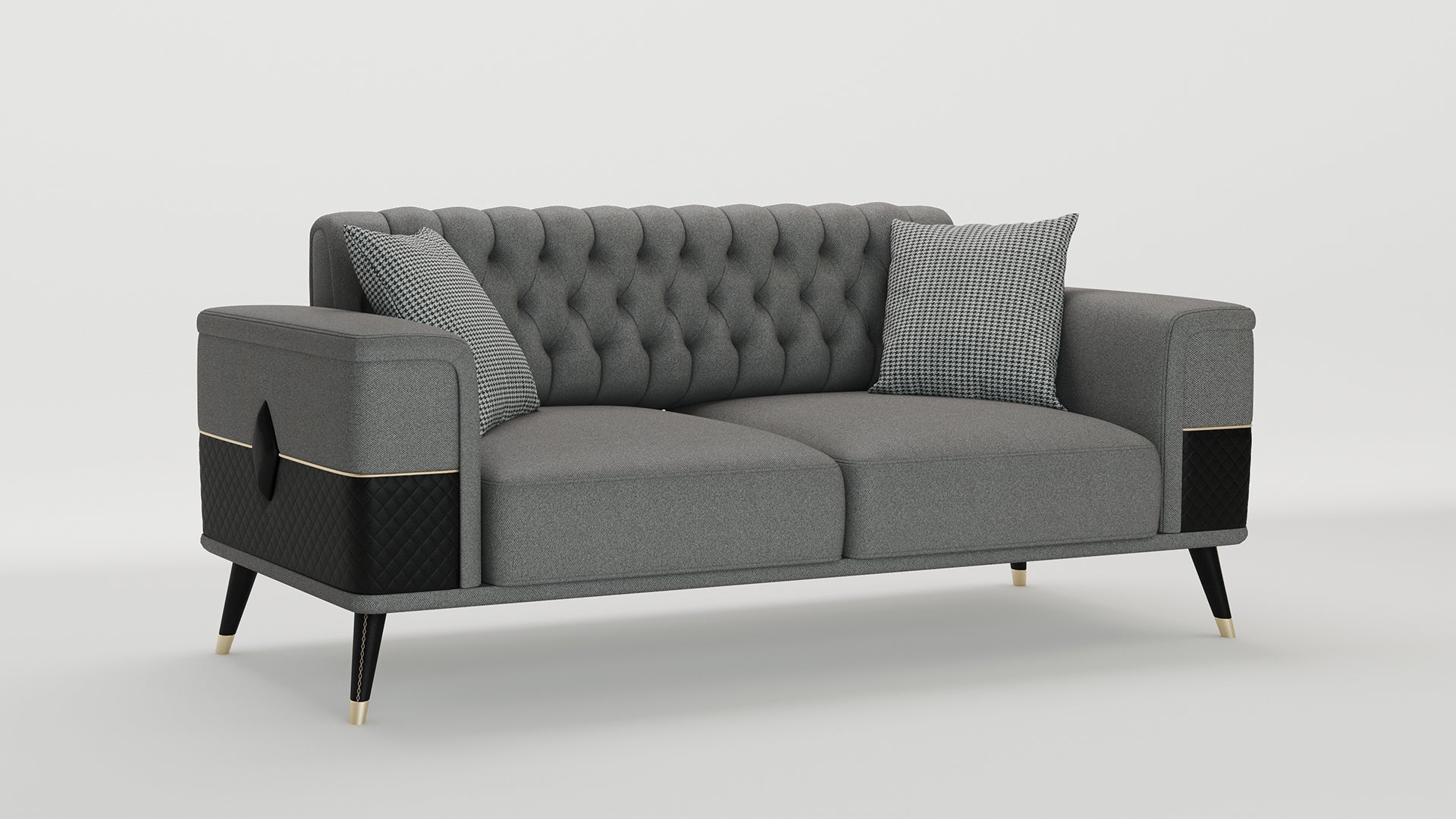 Diamond 2 Seater Sofa Bed