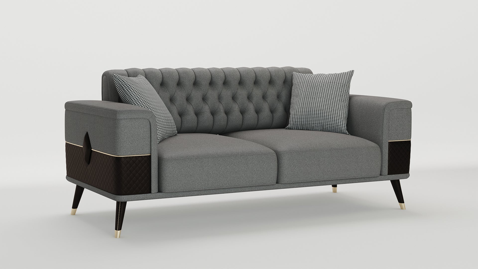Diamond 2 Seater Sofa Bed