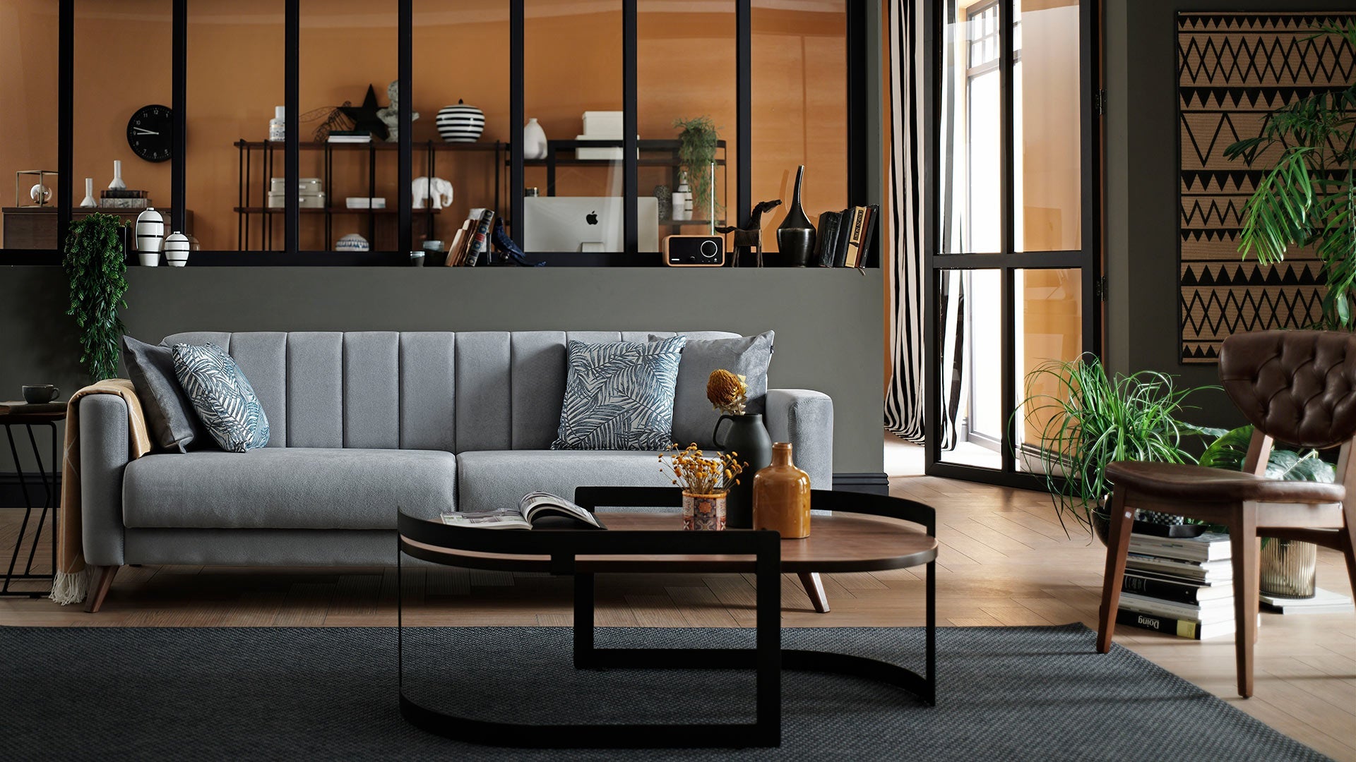 Loft 3 Seater Sofa Bed With Chest