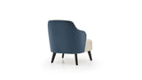 Allegra Armchair with Wooden Fixed Leg