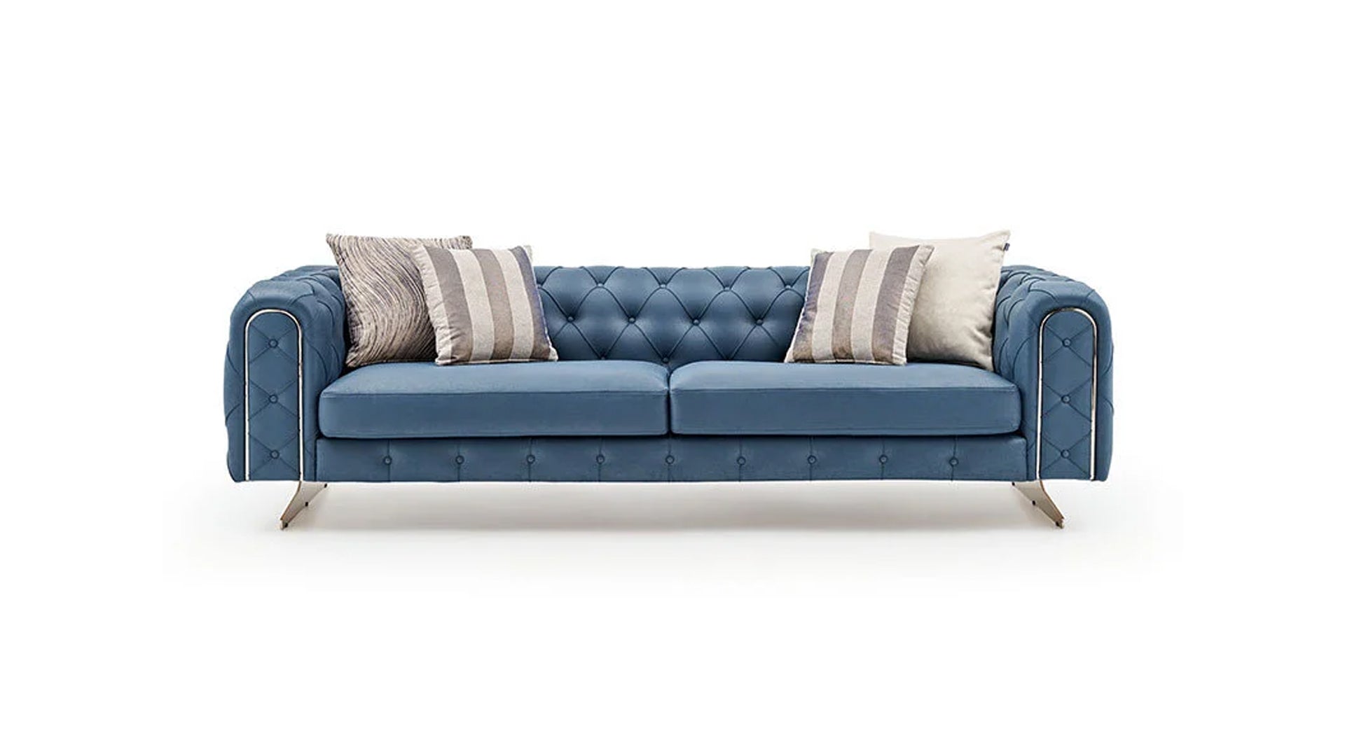 Allegra 4 Seater Quilted Sofa