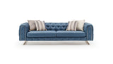Allegra 4 Seater Quilted Sofa
