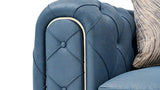 Allegra 4 Seater Quilted Sofa