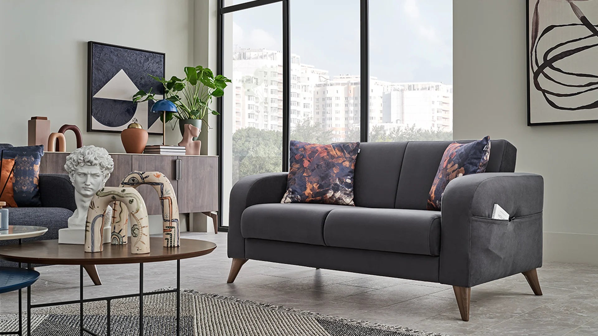 Hilda 2 Seater Sofa Bed