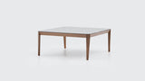 Logan Coffee Table - Marble Pattern Top Glass