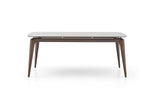 Venera Fixed Dining Table- Glass Top