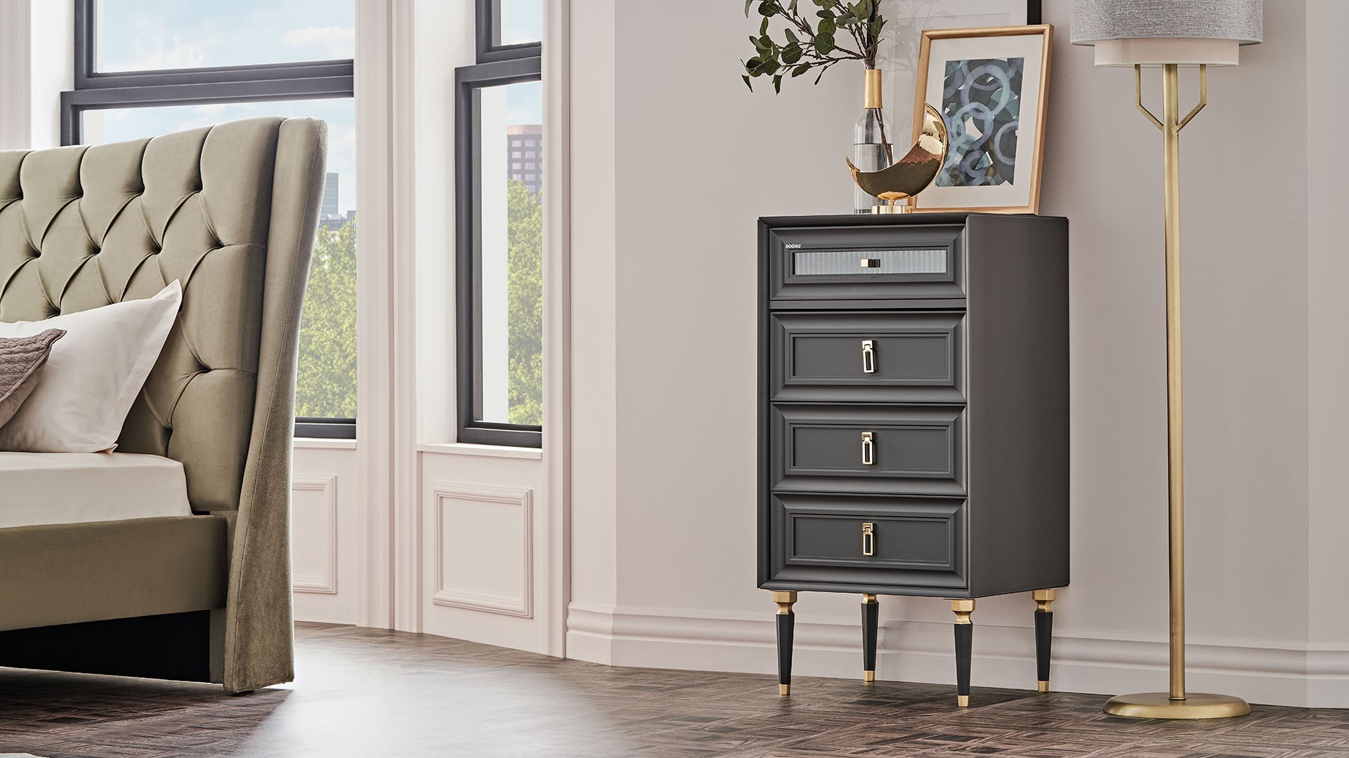 Lorenta High Drawers