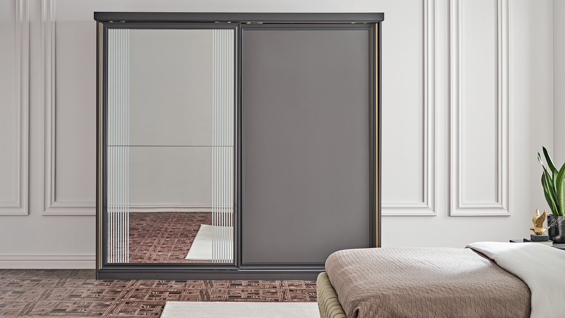 Lorenta 2 Door Sliding Wardrobe