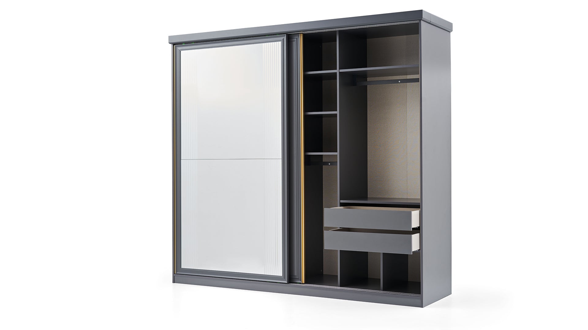 Lorenta 2 Door Sliding Wardrobe