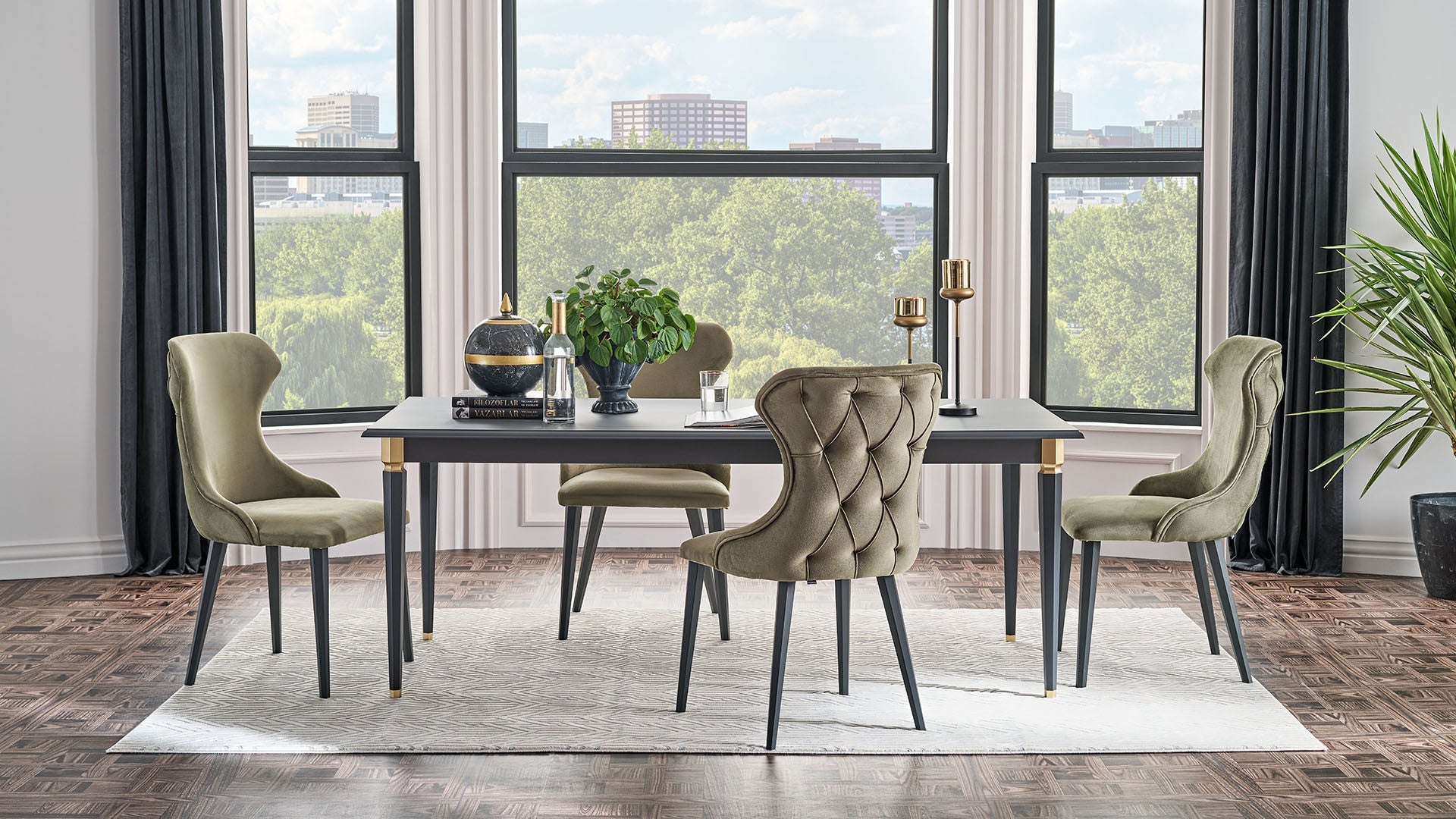 Lorenta Extendable Dining Table