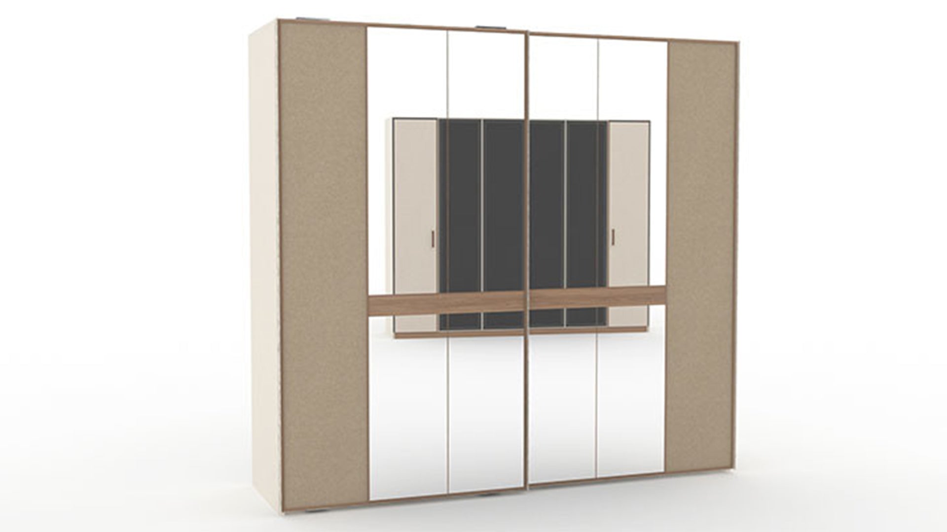 Brita 2-Door Sliding Wardrobe