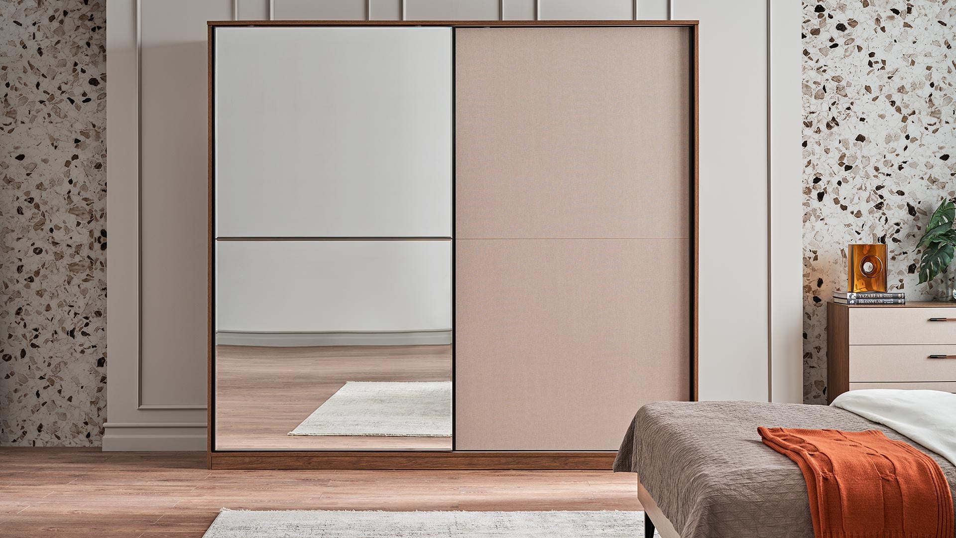 Nova 2 Sliding Door Wardrobe 240 cm