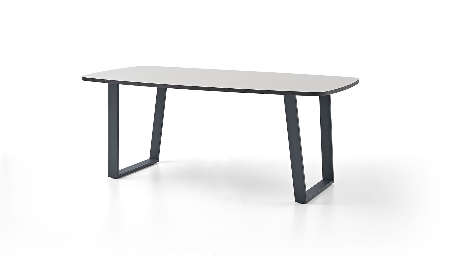 Arora Fixed Dining Table Metal Leg 190x100 cm