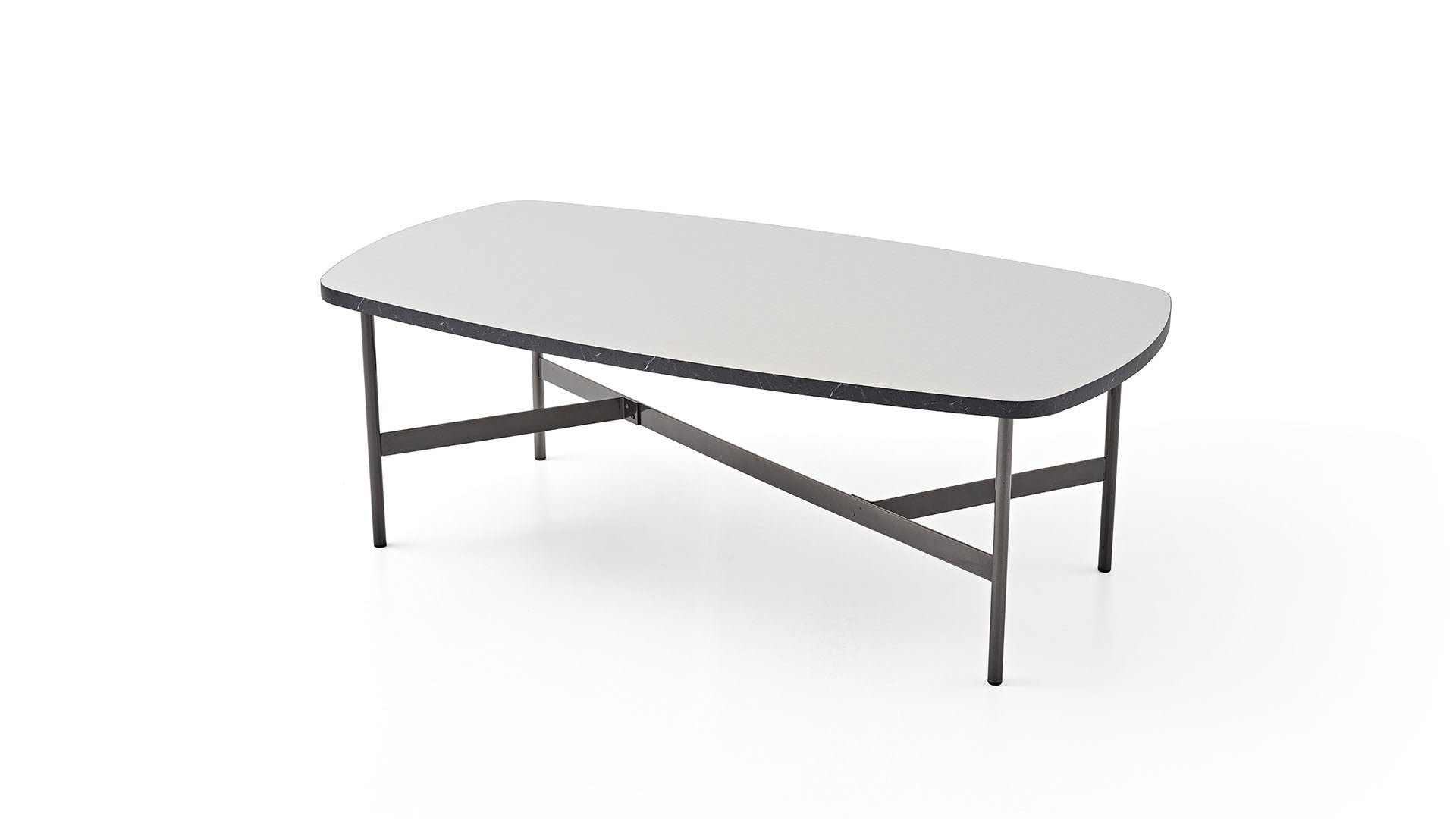 Arora Coffee Table Metal Leg 130x70 cm