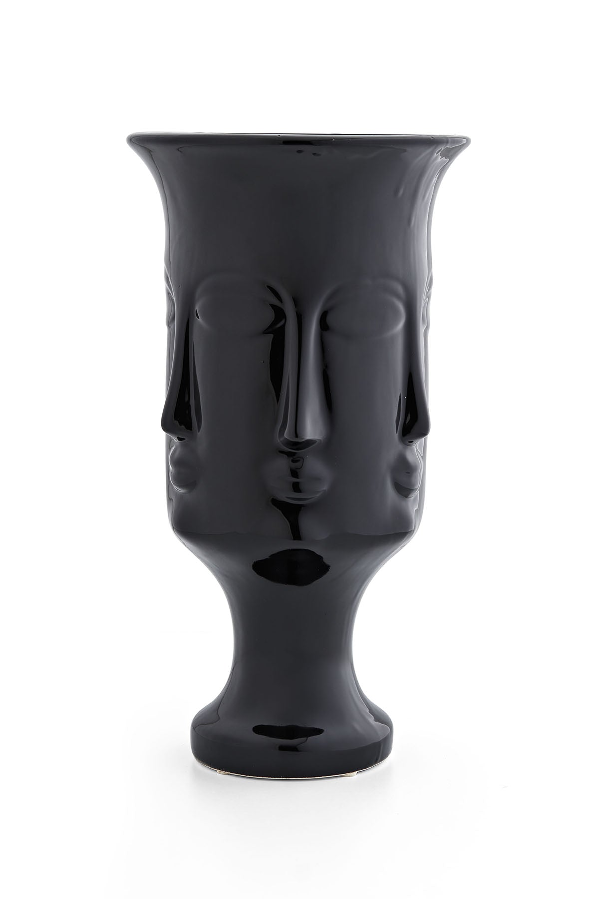 Zeus Black Vase