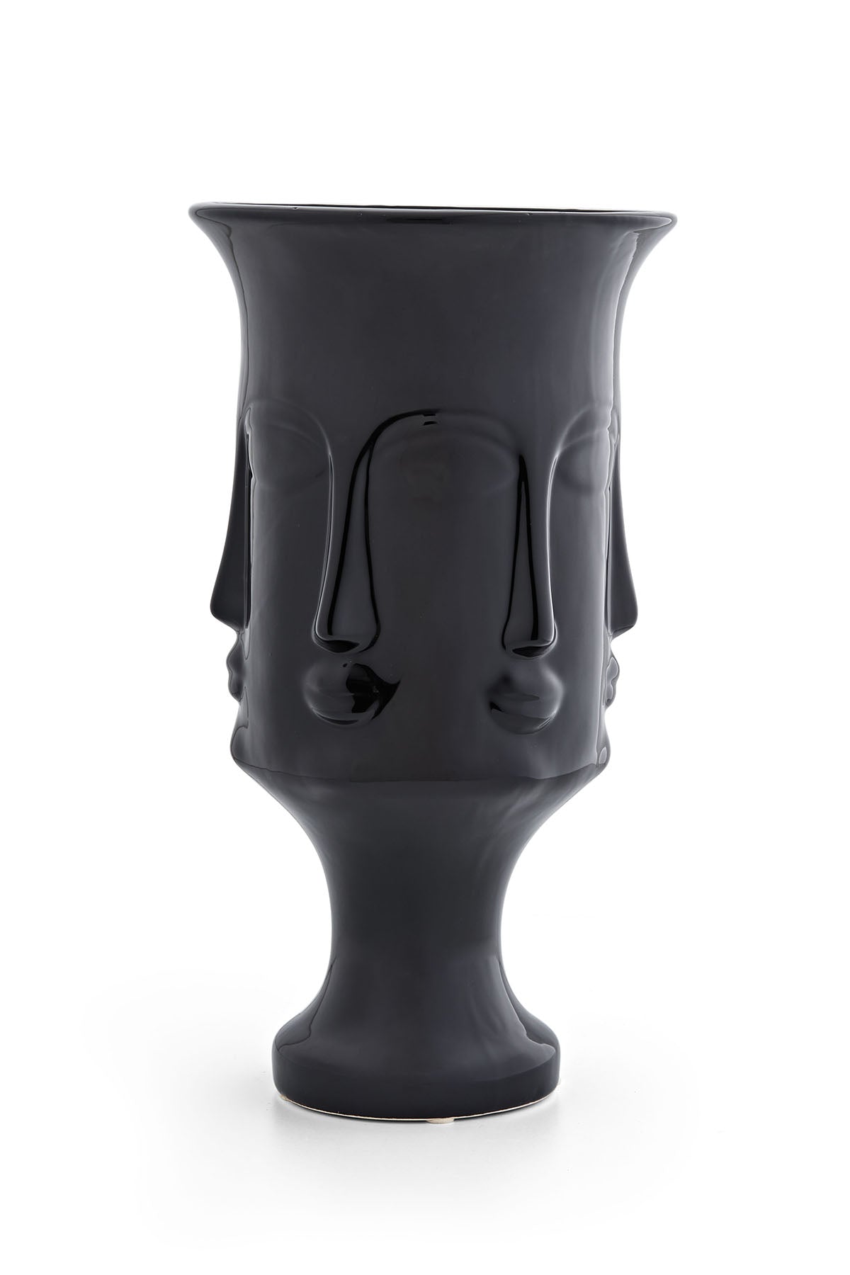 Zeus Black Vase