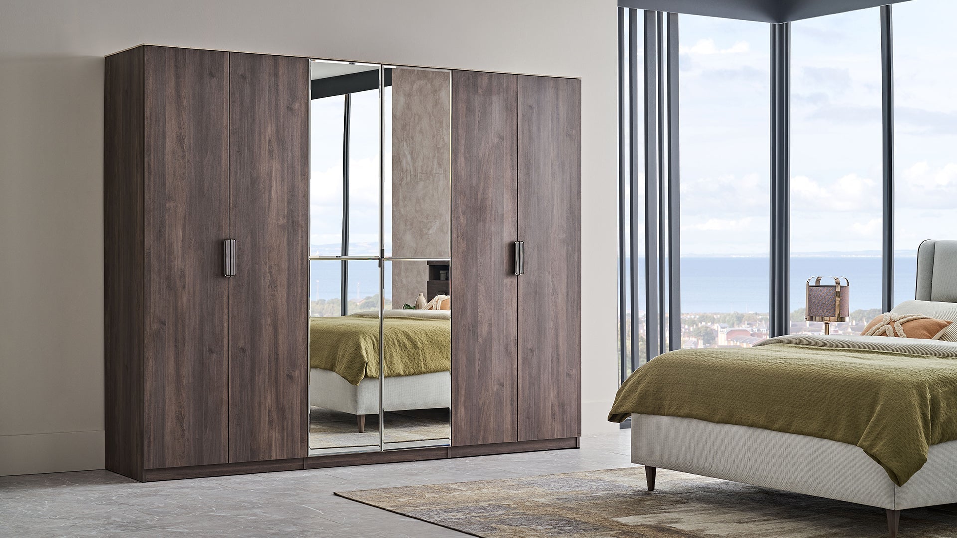 Piero 6 Door Wardrobe