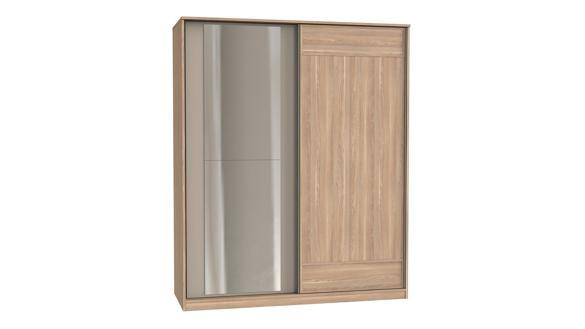 Frame 2 Doors Sliding Wardrobe 180 cm