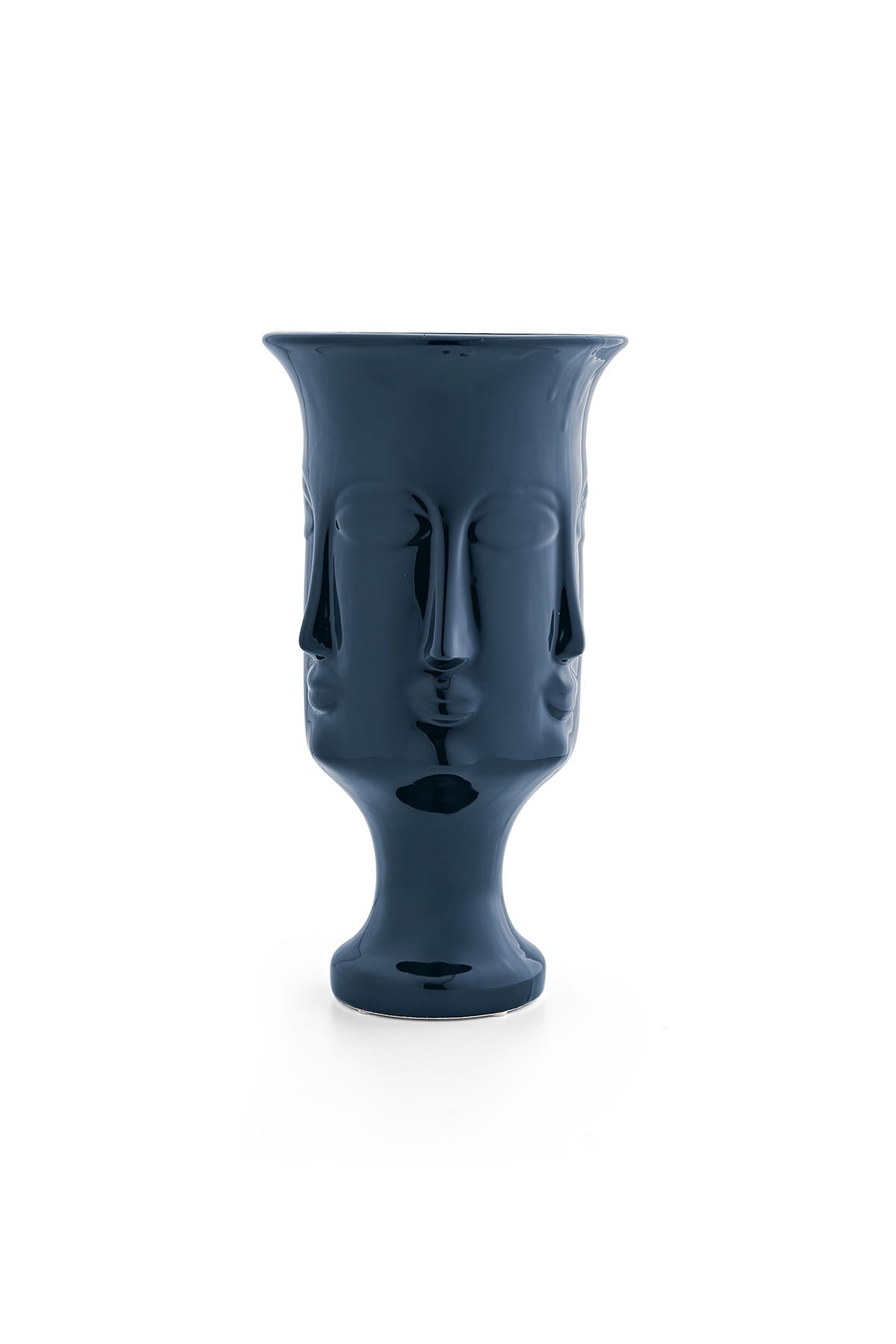 Zeus Night Blue Vase