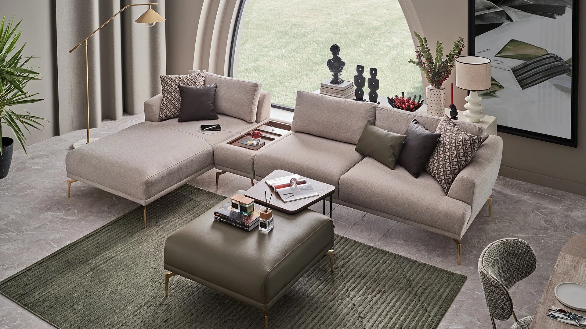 Giza Corner Sofas DOGTAS USA