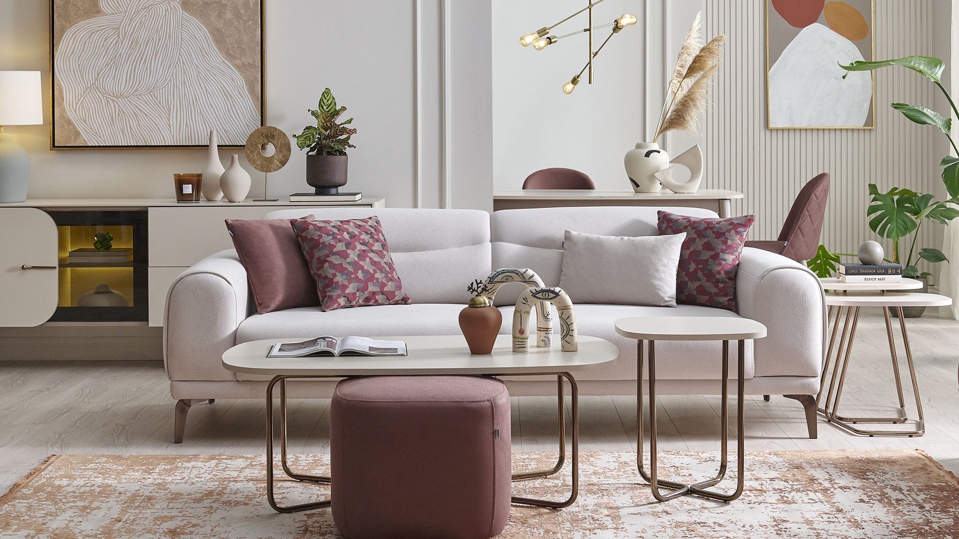Milena 3 Seater Sofa