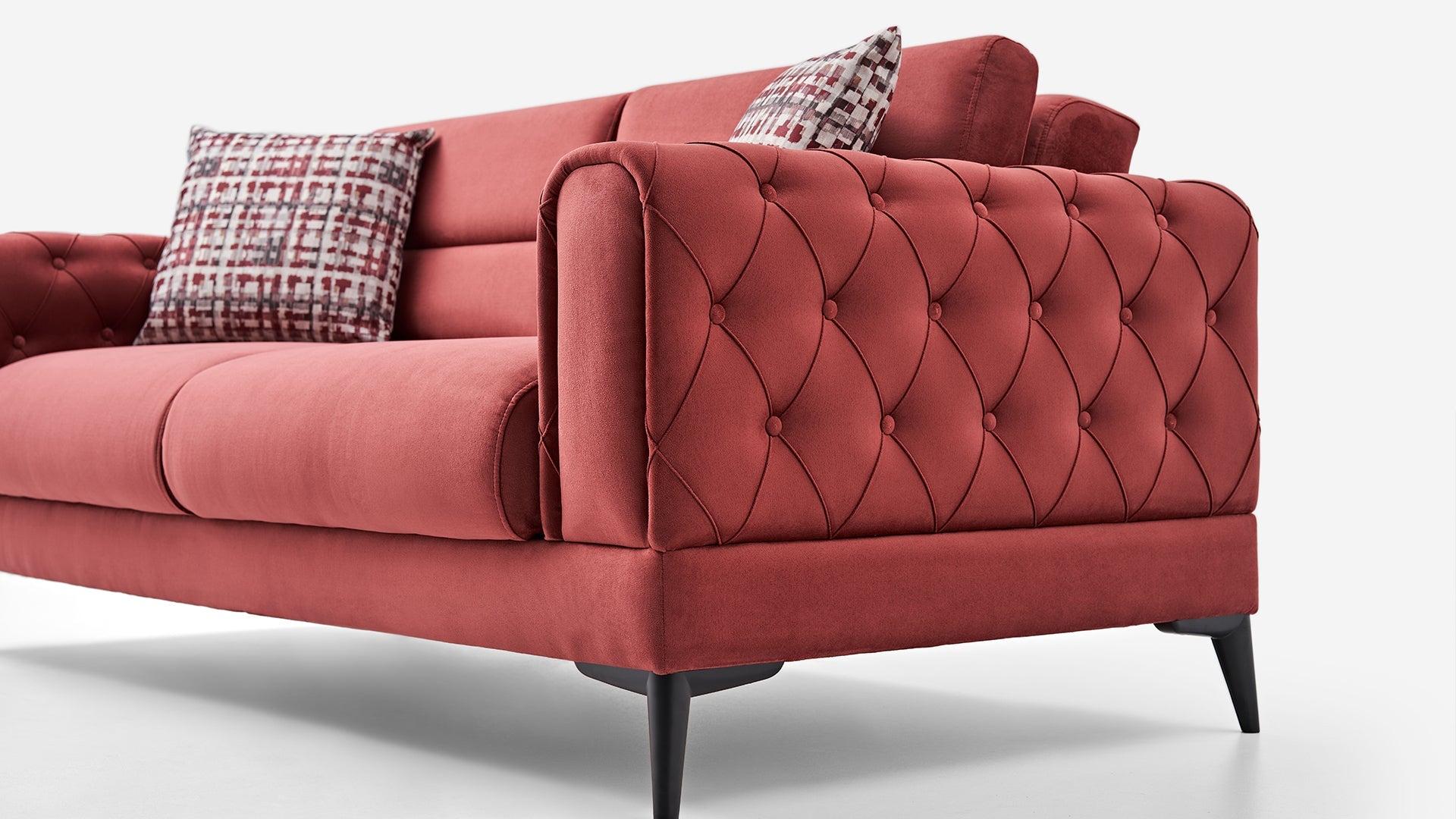 Penta 2 Seater Sofa - Button Quilted