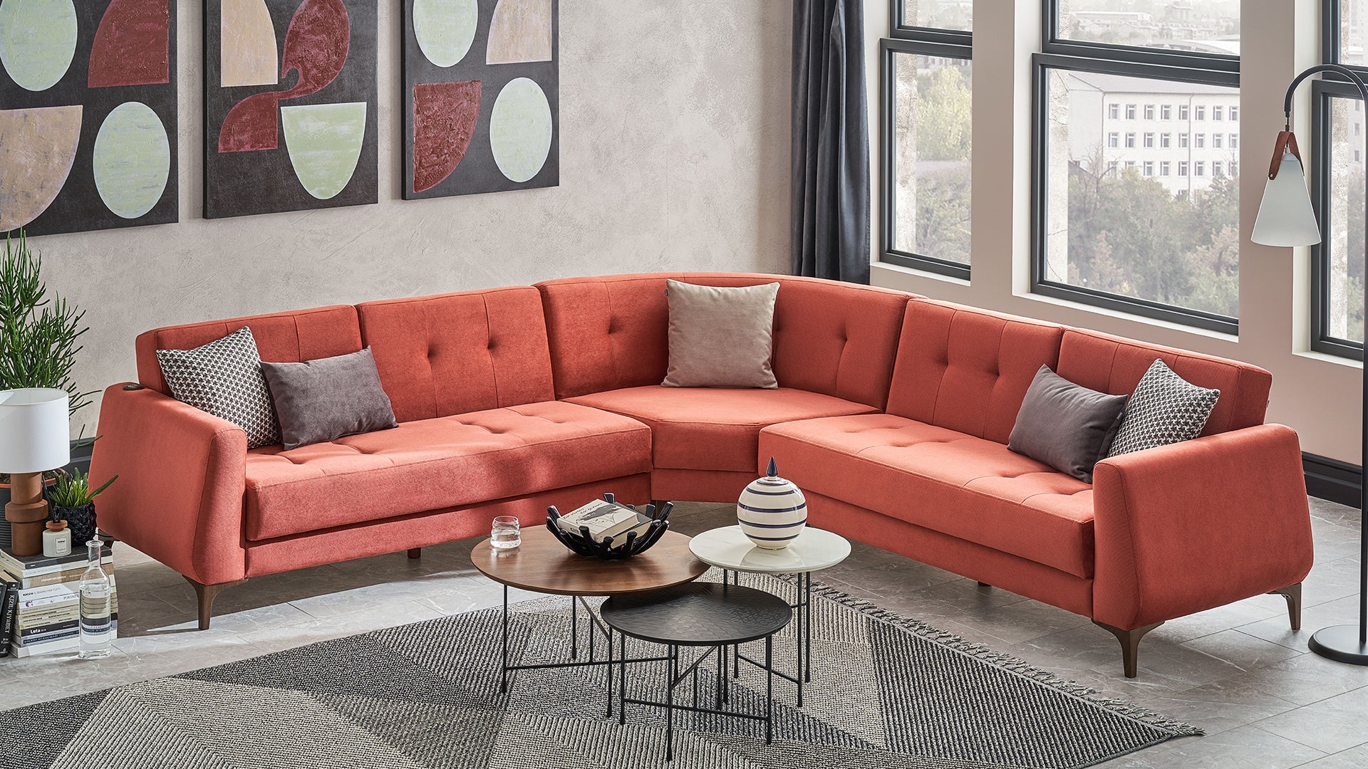 Teos Corner Sofas